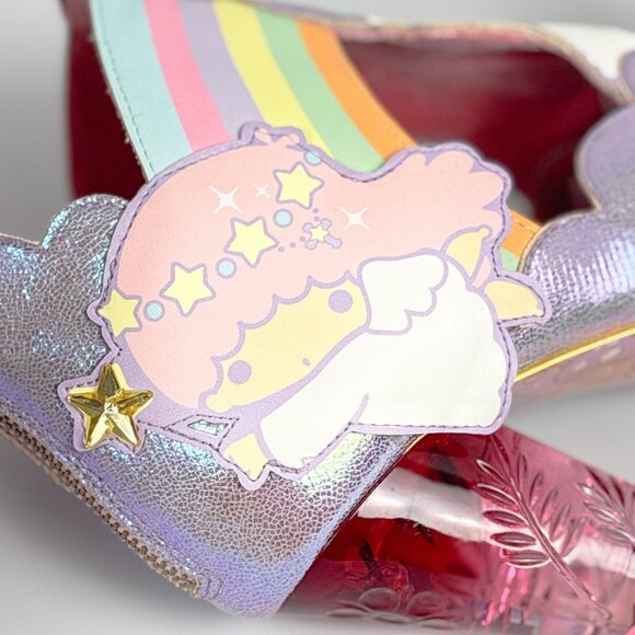 Irregular Choice x Sanrio Smiling Down At You Little Twin Stars Heels – Size 40 - Picture 3 of 10